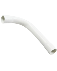 Elektroplast Stróża Rigid Elbow Double-Socket 18 White 09.3 1