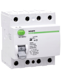 Noark 108366 Ex9L-N RCCB 4P 40A Type A 100mA Residual Current Circuit Breaker