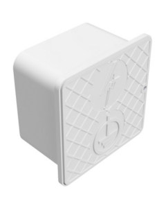 Zineric Wall-Mounted Inspection Box 150x150x100mm White 0