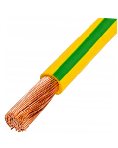 Wire H07V-K PE 1x16mm Yellow-Green