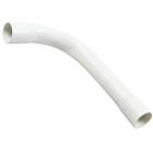 Elektroplast Stróża Rigid Elbow Double-Socket 18 White 09.3