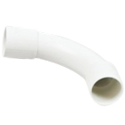 Elektroplast Stróża Rigid Elbow Double-Socket Injection 20 White 09.34